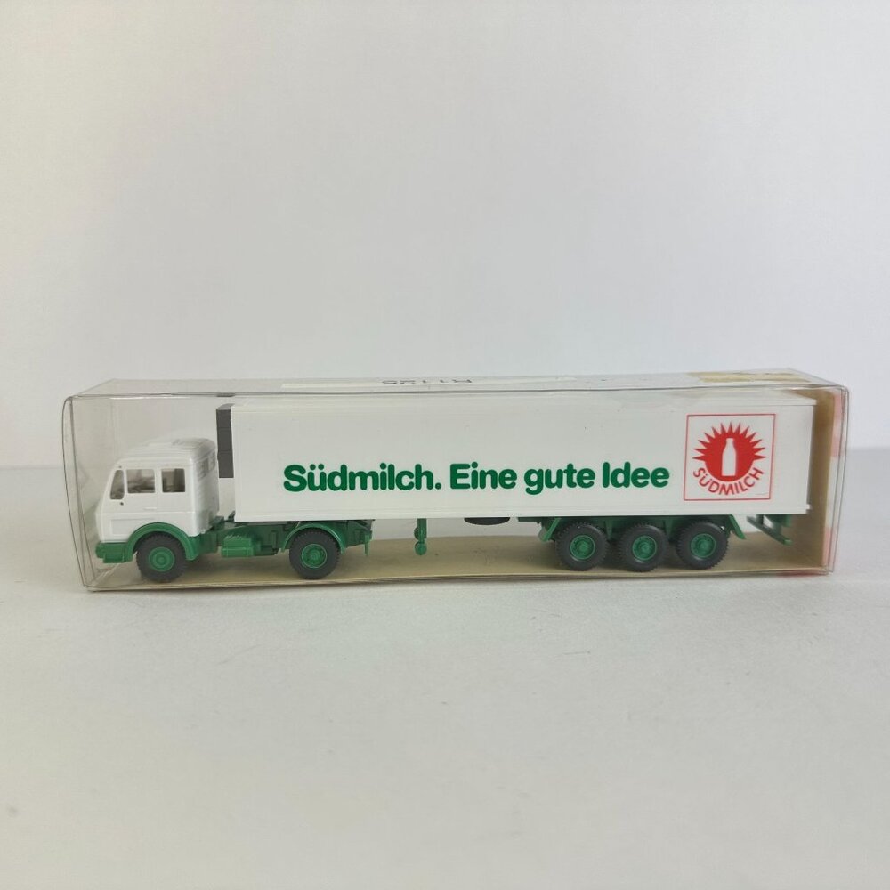 Vintage Wiking MB 1626 Kühl-Sattelzug SüdMilch Model Truck In Box